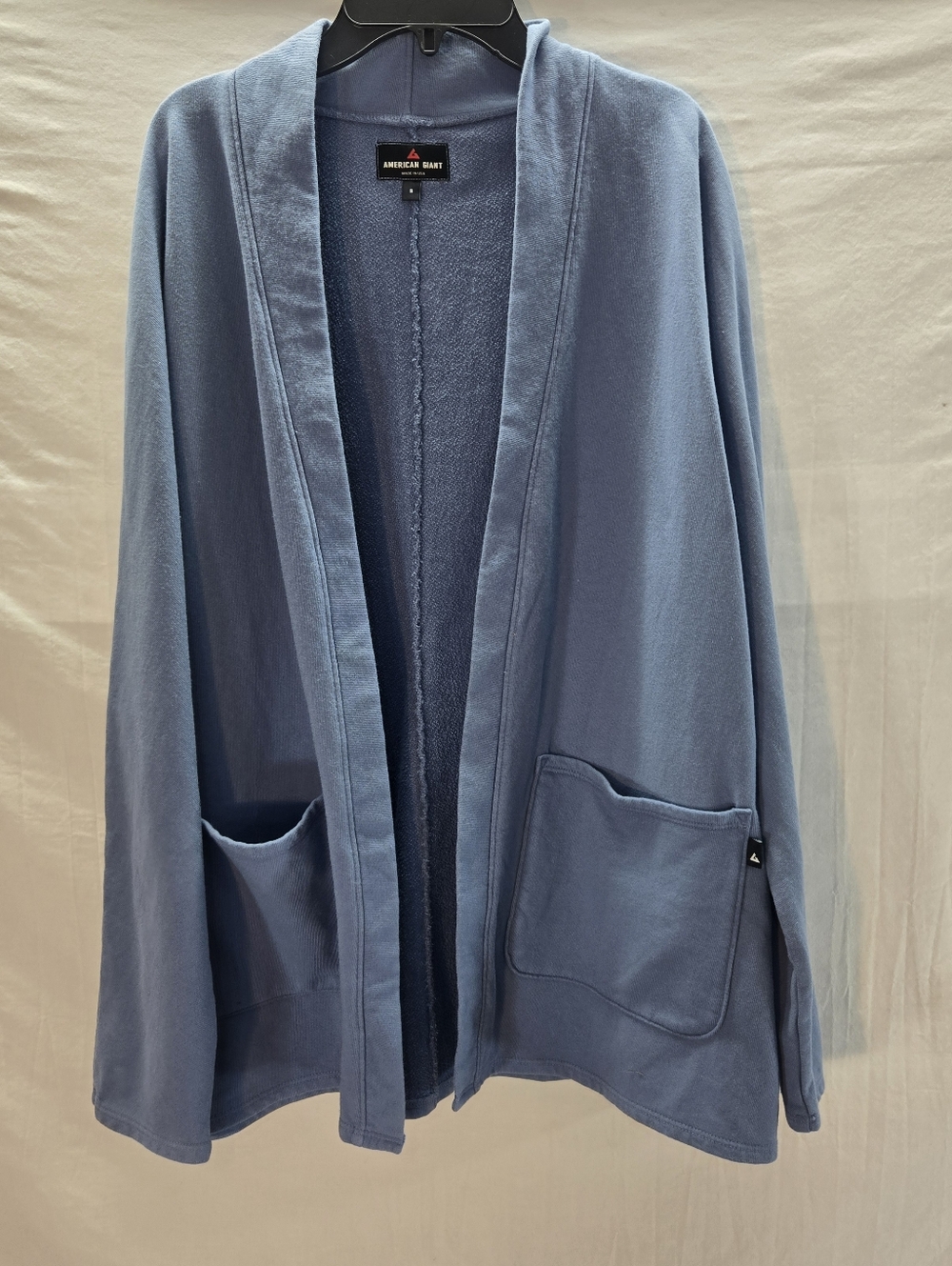American Giant Women's Small French Terry Cardigan NWOT - Picture 2 of 5